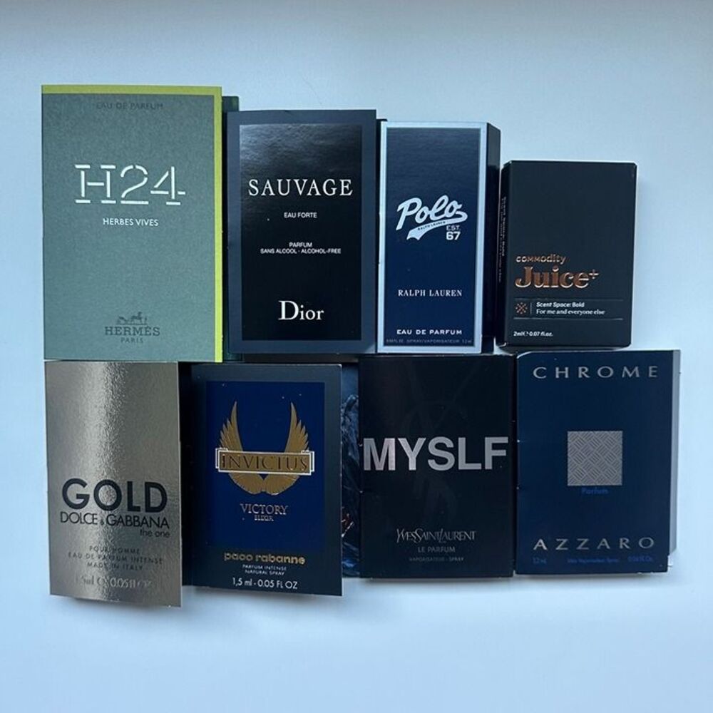 8 Designer Brand New Men’s Samples